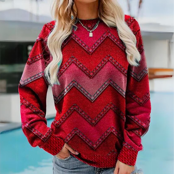 PAULIEN - Pull Géométrique Cozy