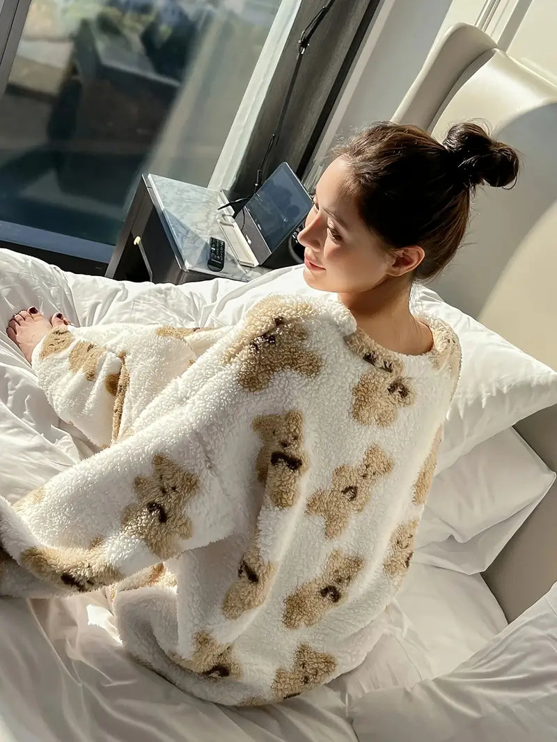 Czystoboga - Ensemble Teddy avec Motif Ours