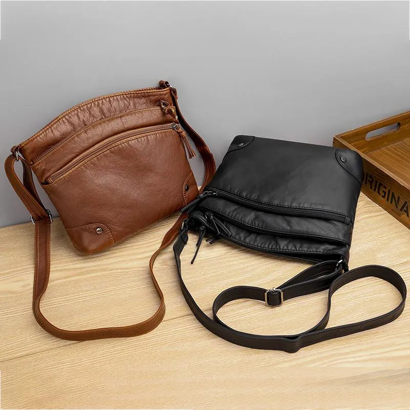 Halina - Sac à bandoulière en cuir
