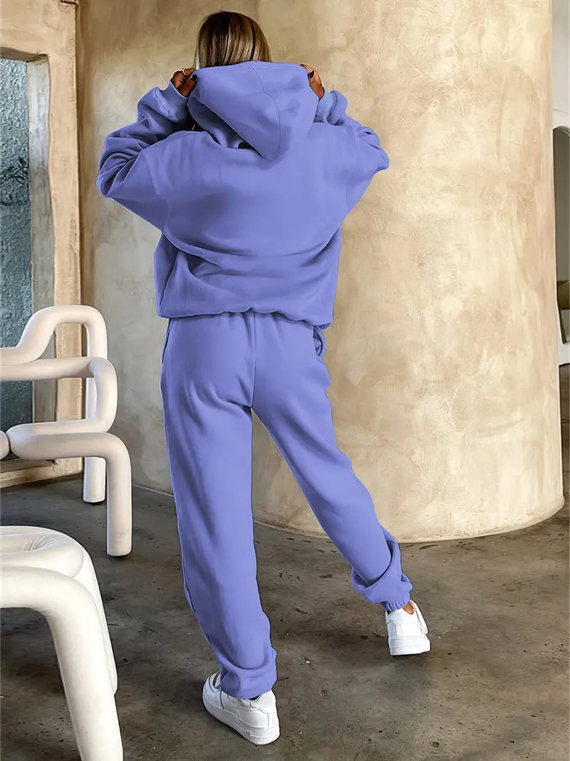 Daromira - Ensemble sweat à capuche et pantalon de jogging avec imprimé