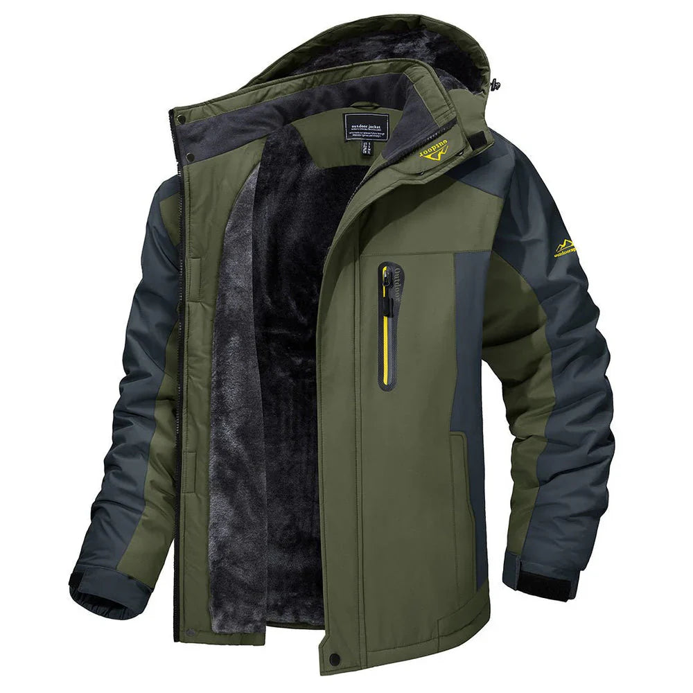 Magnulf - Veste d'hiver coupe-vent et imperméable pour l'extérieur -20