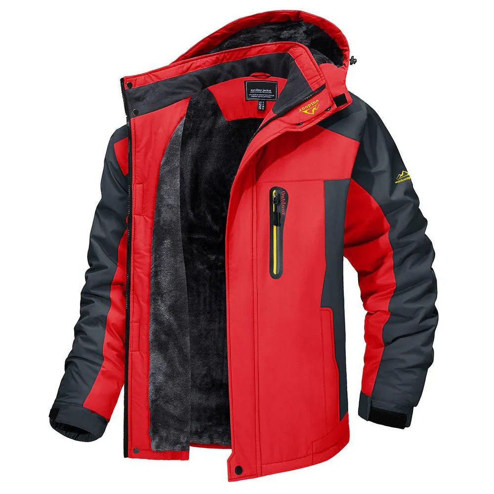Magnulf - Veste d'hiver coupe-vent et imperméable pour l'extérieur -20
