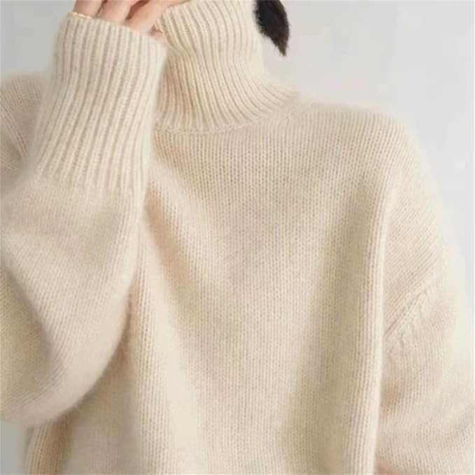 Aurora - Pull ultra doux 100 % laine cachemire