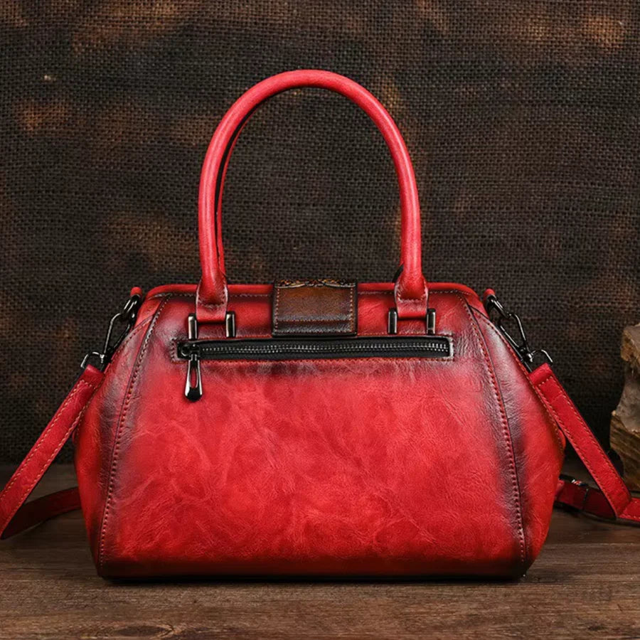 Anna - Sac à main en cuir sculpté à la main (édition limitée)