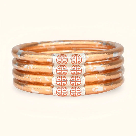Ensemble de bracelets dorés Maëlle