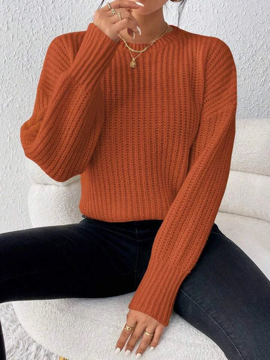 Bérénice - Cashmere Round Neck Wool Sweater