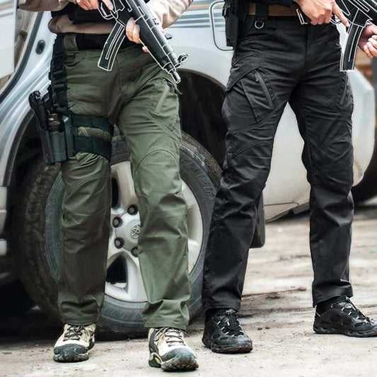 Męskie spodnie TacticalFit™ zapewniające wygodę na co dzień (Kup 1, otrzymaj 1 gratis)