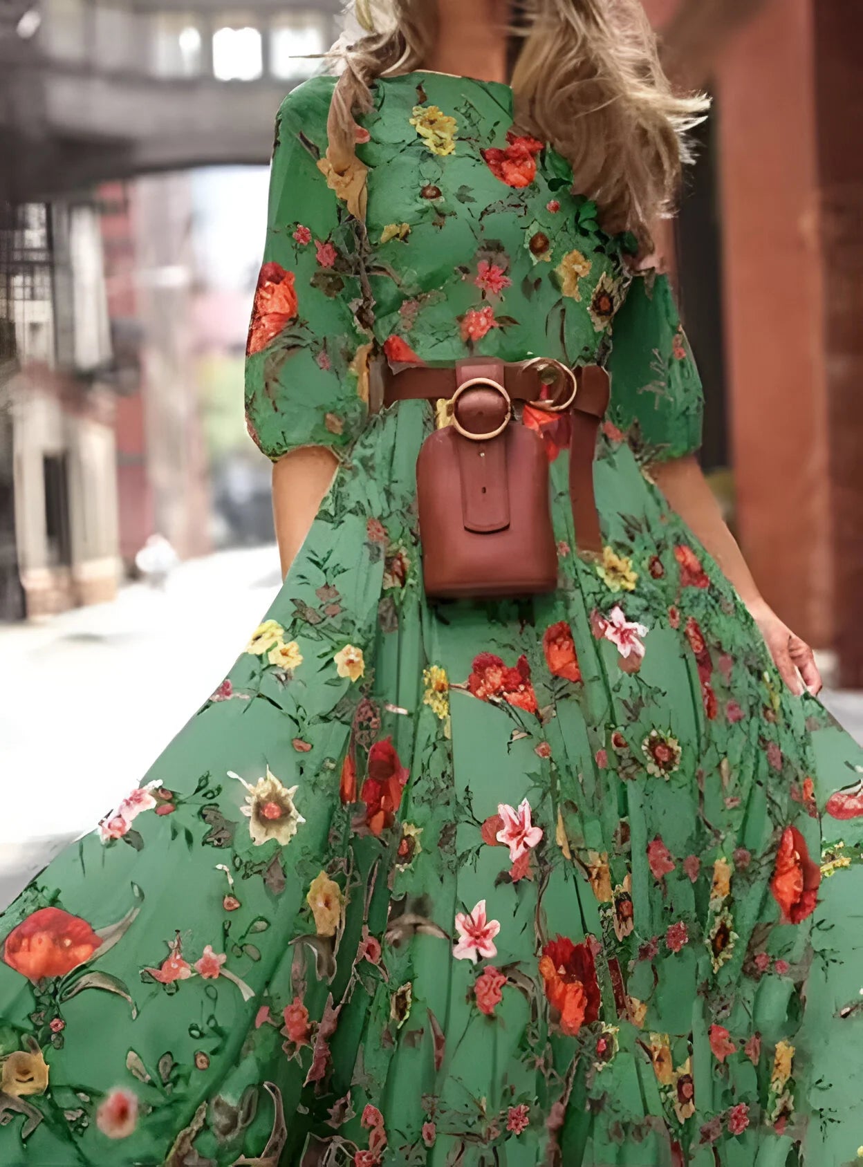 Séphora - Robe Maxi Swing Florale Bohème