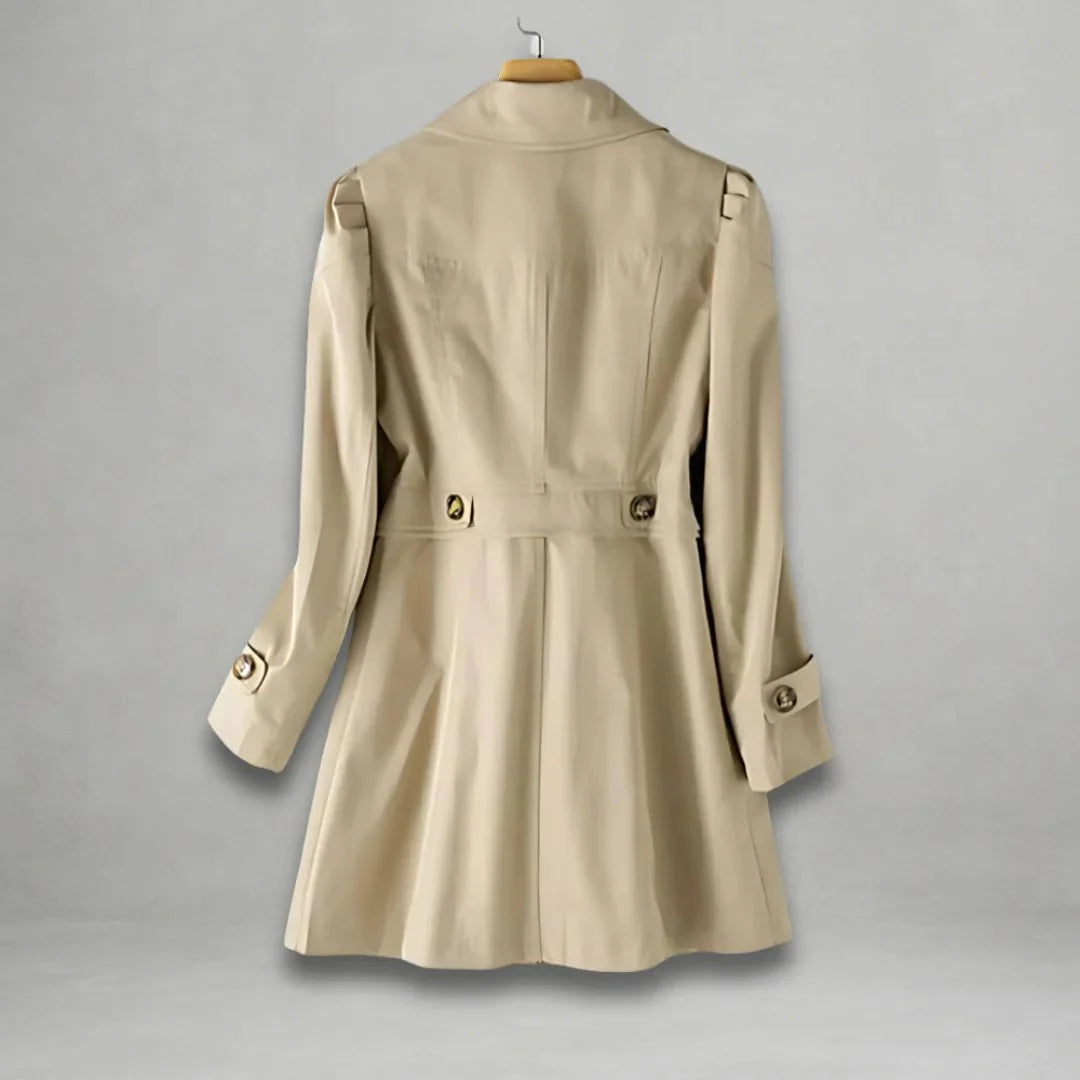 Amandine - Trench-coat boutonné classique