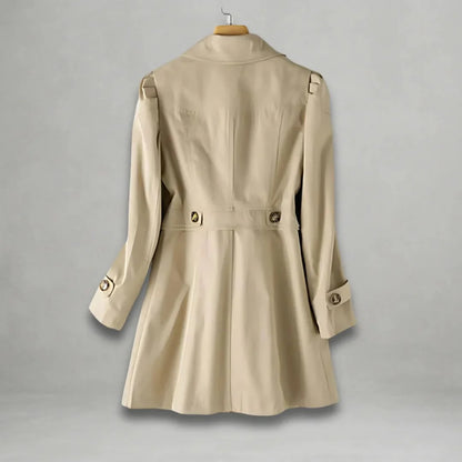 Amandine - Trench-coat boutonné classique