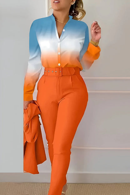 Pauline - Ensemble décontracté 3 pièces en coton pour femme