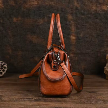 Anna - Sac à main en cuir sculpté à la main (édition limitée)