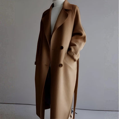 Elena - Long Premium Wool Coat