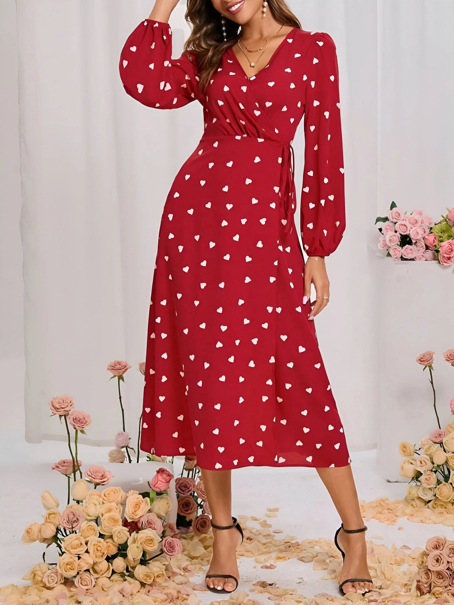 Éloïse Romantic Midi Dress