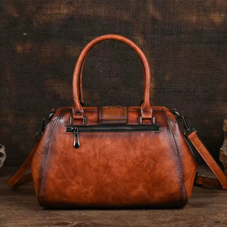 Anna - Sac à main en cuir sculpté à la main (édition limitée)