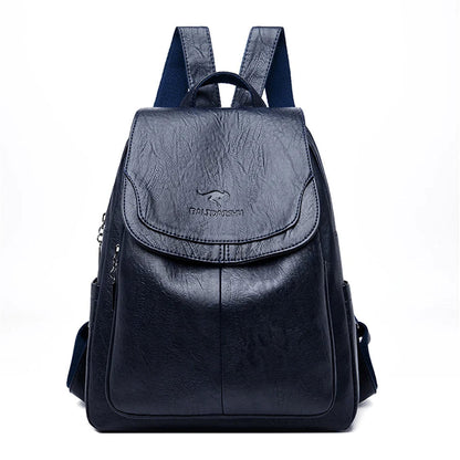 Izolda - Sac à dos antivol en cuir