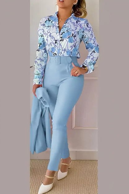 Pauline - Ensemble décontracté 3 pièces en coton pour femme