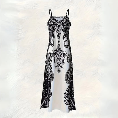 Solène - Bohemian Strappy Dress