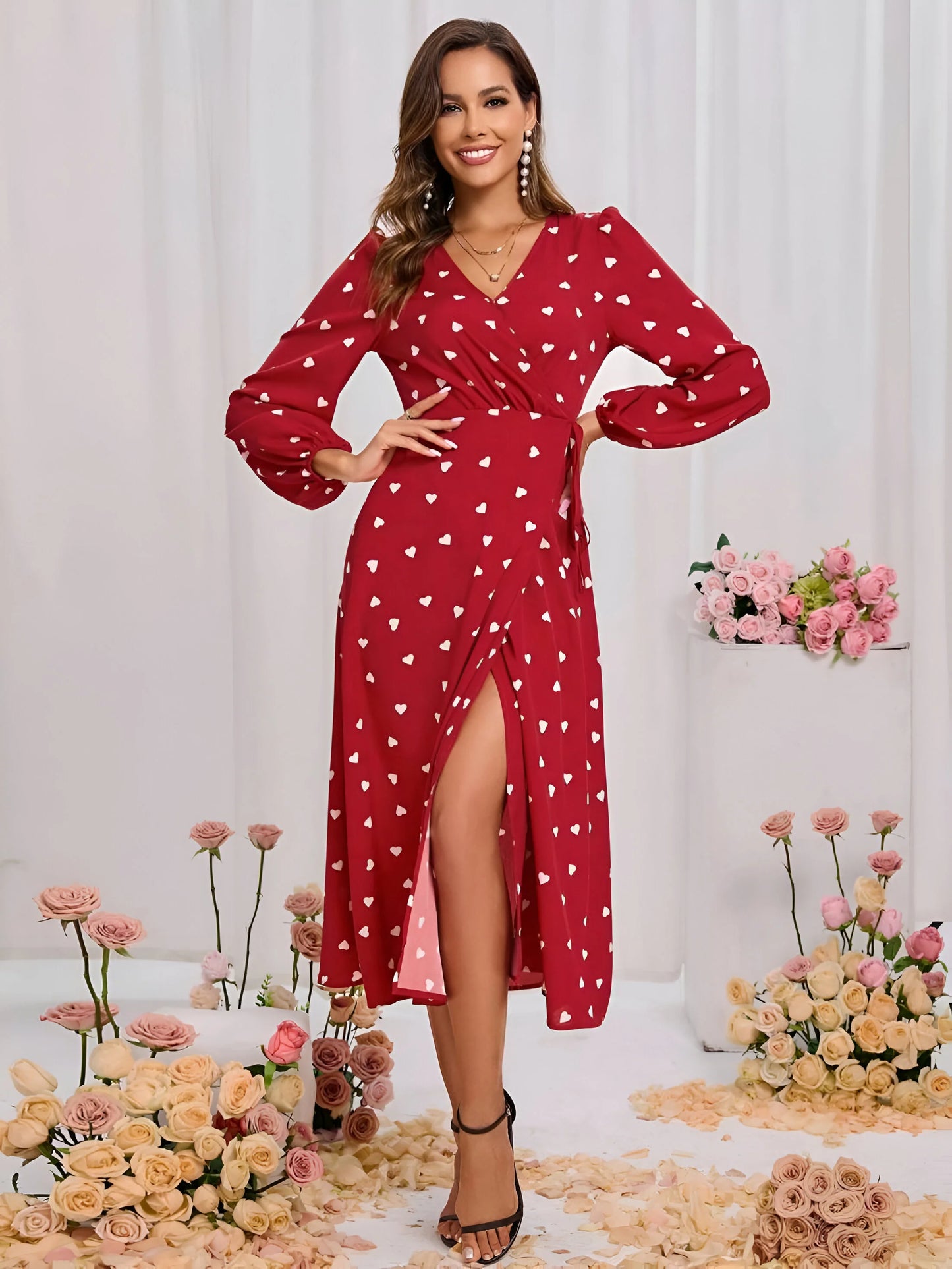 Éloïse Romantic Midi Dress