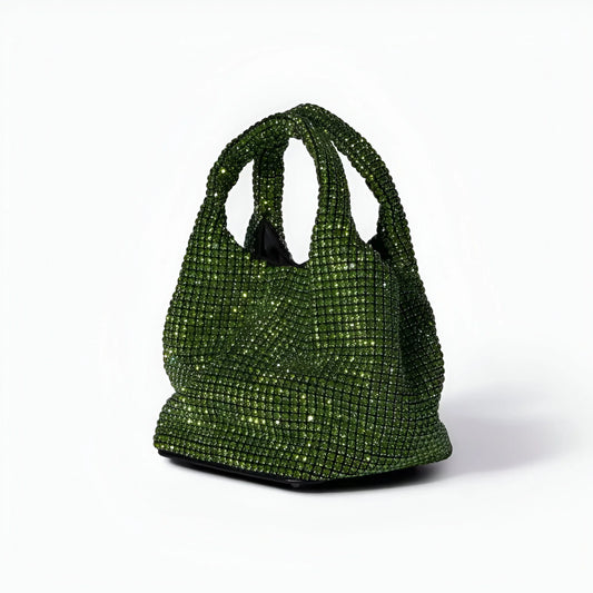 Brilly – Sac en cristal Emerald Envy