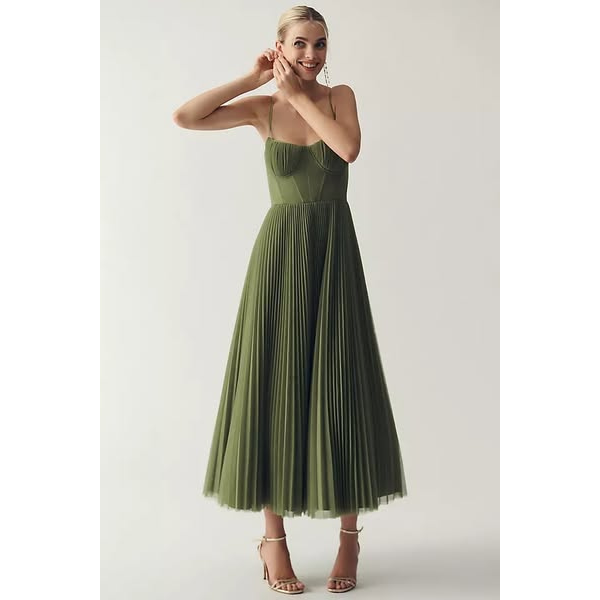 Evelin - Midi šaty Tylle Fit &amp; Flare