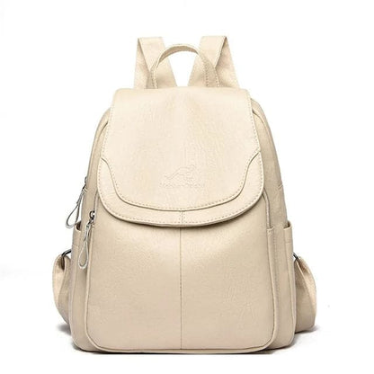 Izolda - Sac à dos antivol en cuir