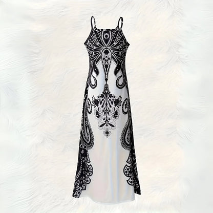 Solène - Bohemian Strappy Dress