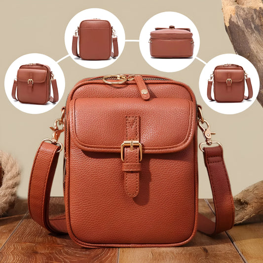 Victor – Heritage Leather Crossbody Wallet Bag