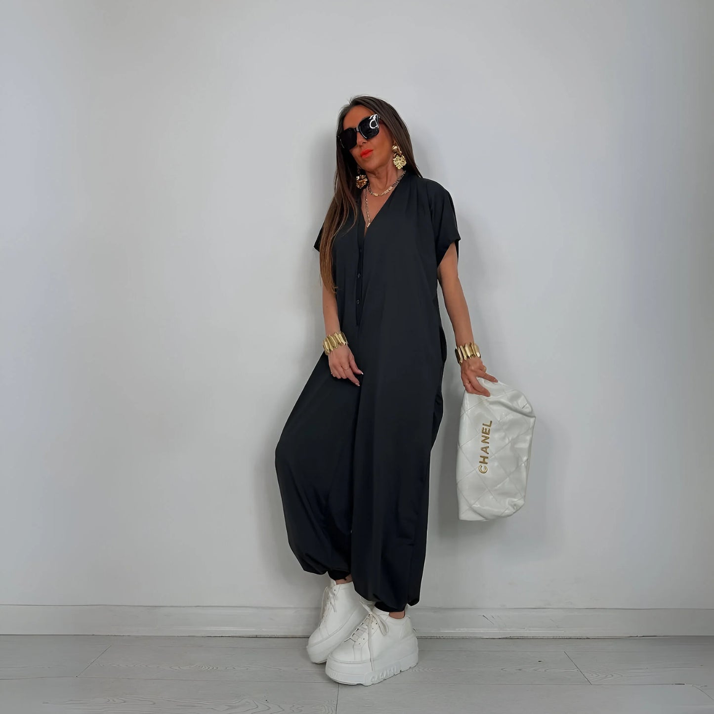 Civico – Dual-Tone Power Jumpsuit