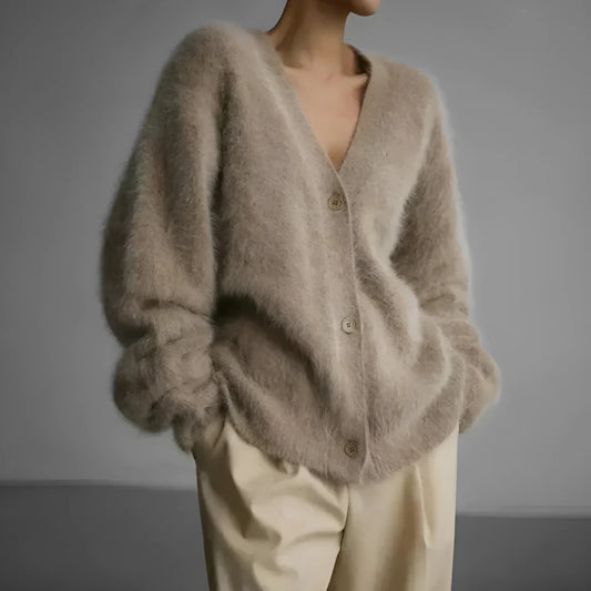 Greta – Mink Fur Cardigan