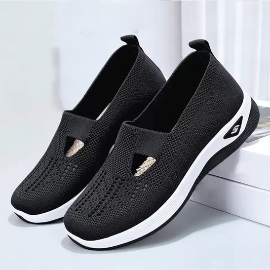 Alivra Orthopedic Knit Comfort Loafers