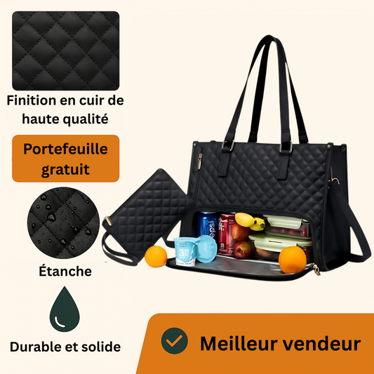 Sac fourre-tout 2 en 1 avec portefeuille gratuit