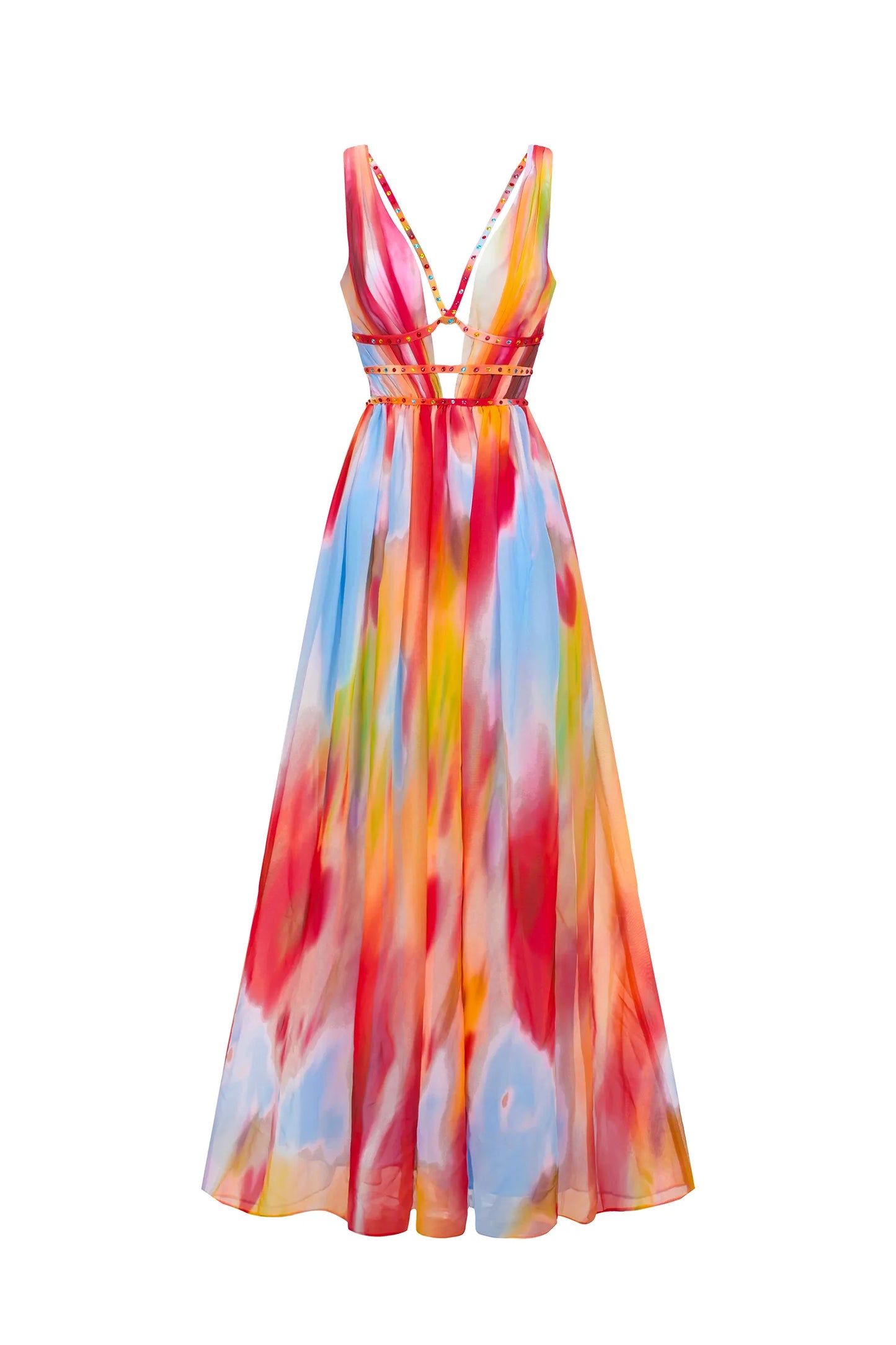 Gerlak™ Sukienka Maxi Eileen z nadrukiem