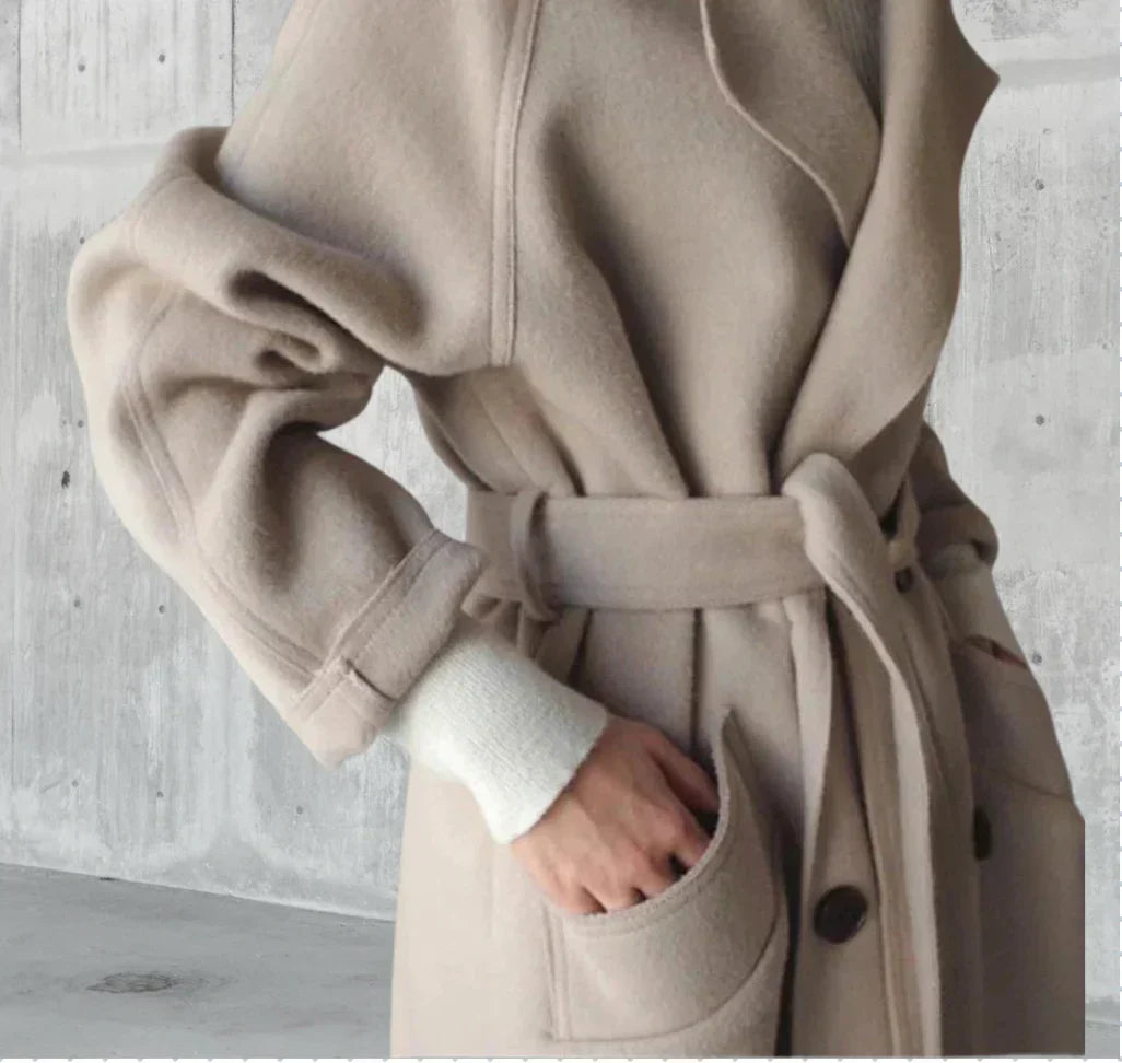 Elena - Long Premium Wool Coat