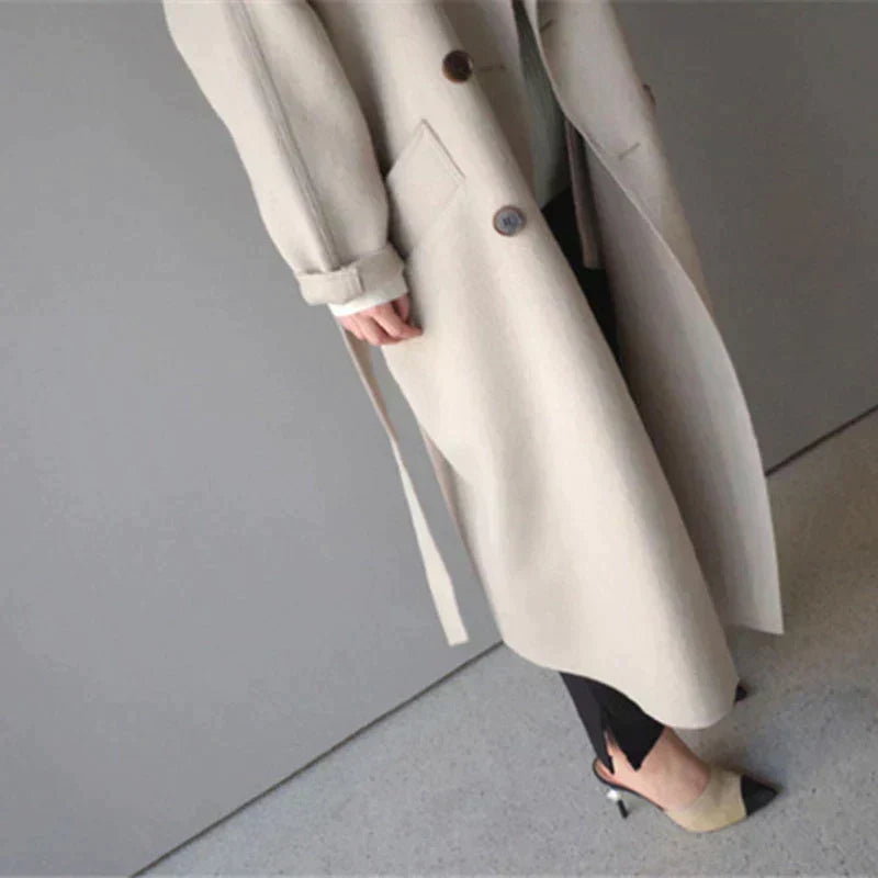 Elena - Long Premium Wool Coat