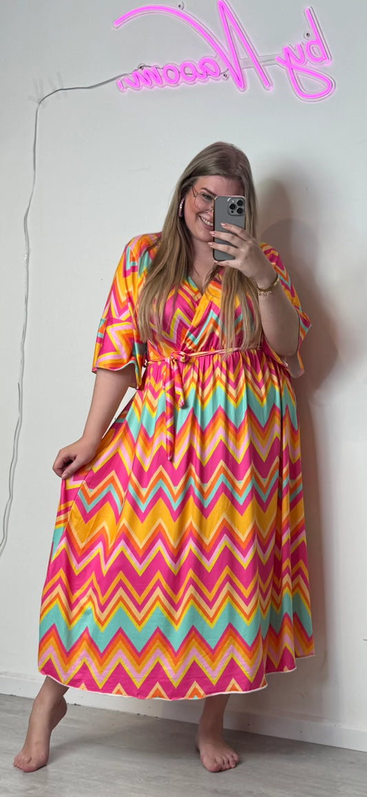MANDY - ZIGZAG DRESS (3 Colors)