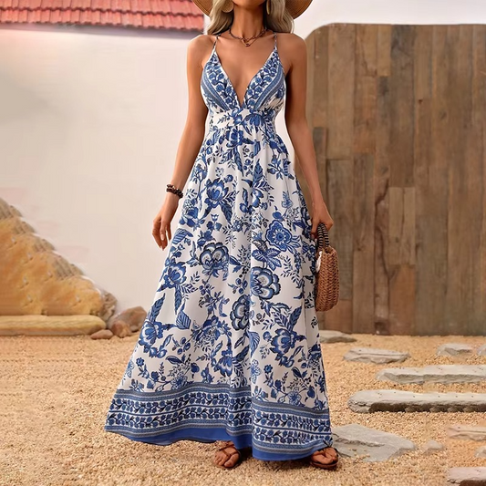 Riviera Muse - Robe longue bohème