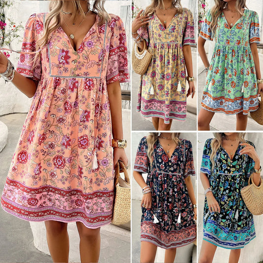 Ambre – Robe Vintage Gracieuse