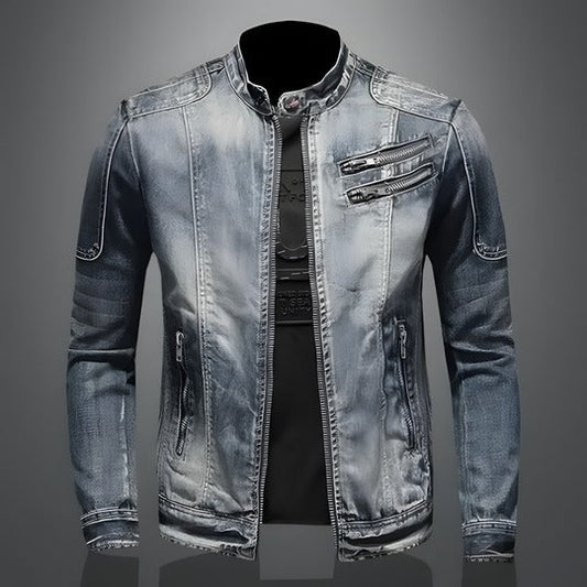 Aleksy – Veste en jean rétro pour homme