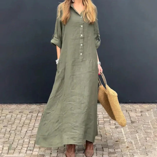 Eree - Cotton maxi dress