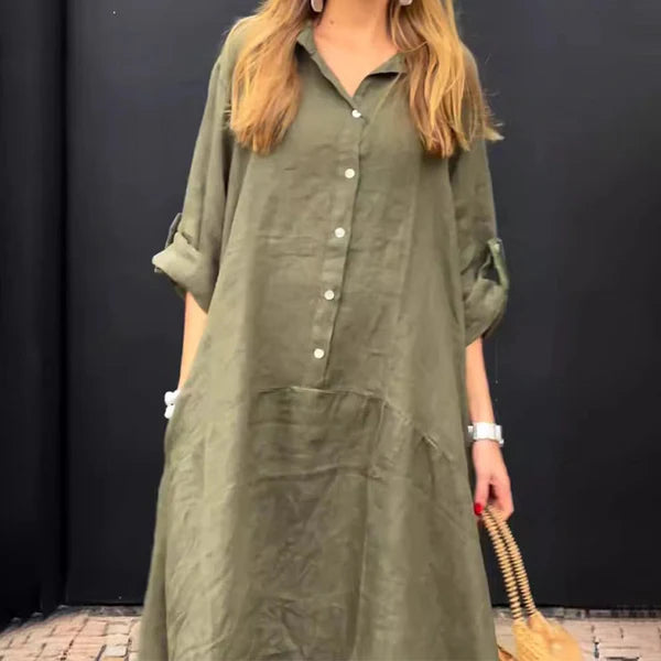 Eree - Cotton maxi dress