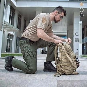 Męskie spodnie TacticalFit™ zapewniające wygodę na co dzień (Kup 1, otrzymaj 1 gratis)