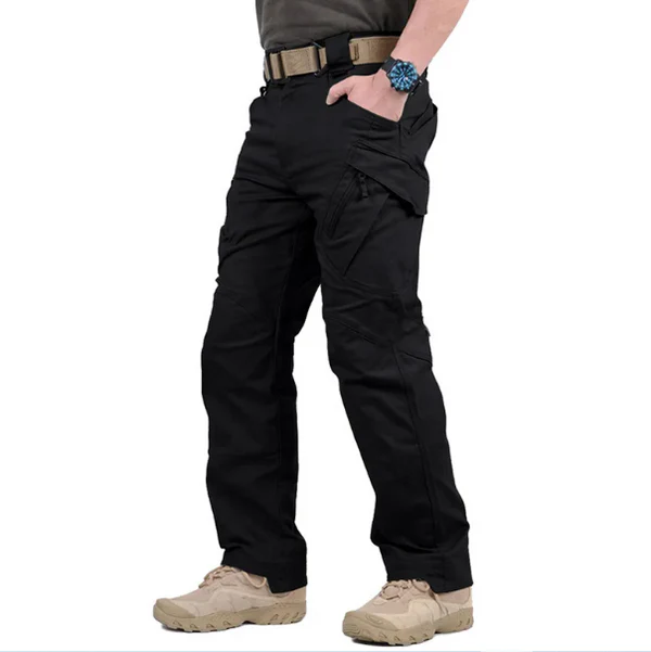 Męskie spodnie TacticalFit™ zapewniające wygodę na co dzień (Kup 1, otrzymaj 1 gratis)