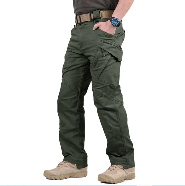 Męskie spodnie TacticalFit™ zapewniające wygodę na co dzień (Kup 1, otrzymaj 1 gratis)