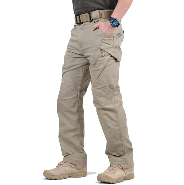 Męskie spodnie TacticalFit™ zapewniające wygodę na co dzień (Kup 1, otrzymaj 1 gratis)